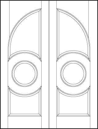 ts3230-common-radius-pair-circle-center-stile-rail-interior-door