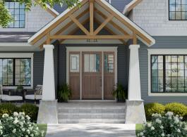 round top interior doors