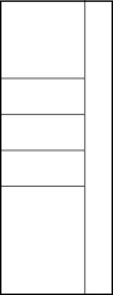 horizontal panel door front entry with four horizontal kerf cuts near the center and right vertical cut