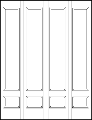 ts2210es-4-leaf-top-rectangle-small-bottom-panel-front-door