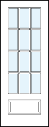 interior glass french doors and rectangle true divided lites for 12 pane appearance and raised bottom panel