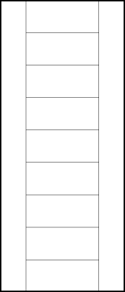 modern contemporary doors front entry with nine wide rails down the center and wide stiles