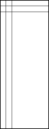 horizontal panel door interior with two left vertical and two top horizontal kerf cuts