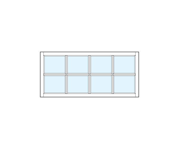 front entry craftsman style transom windows with eight glass panes true divided lites 