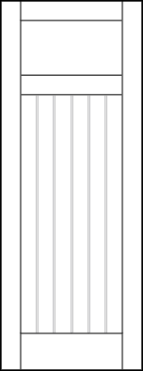 v groove interior doors top lite panel and tall bottom v-groove vertical lines