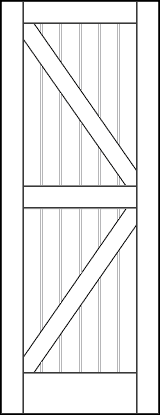 v groove interior doors with six vertical rail appearance with four diagonal grooves and horizontal center