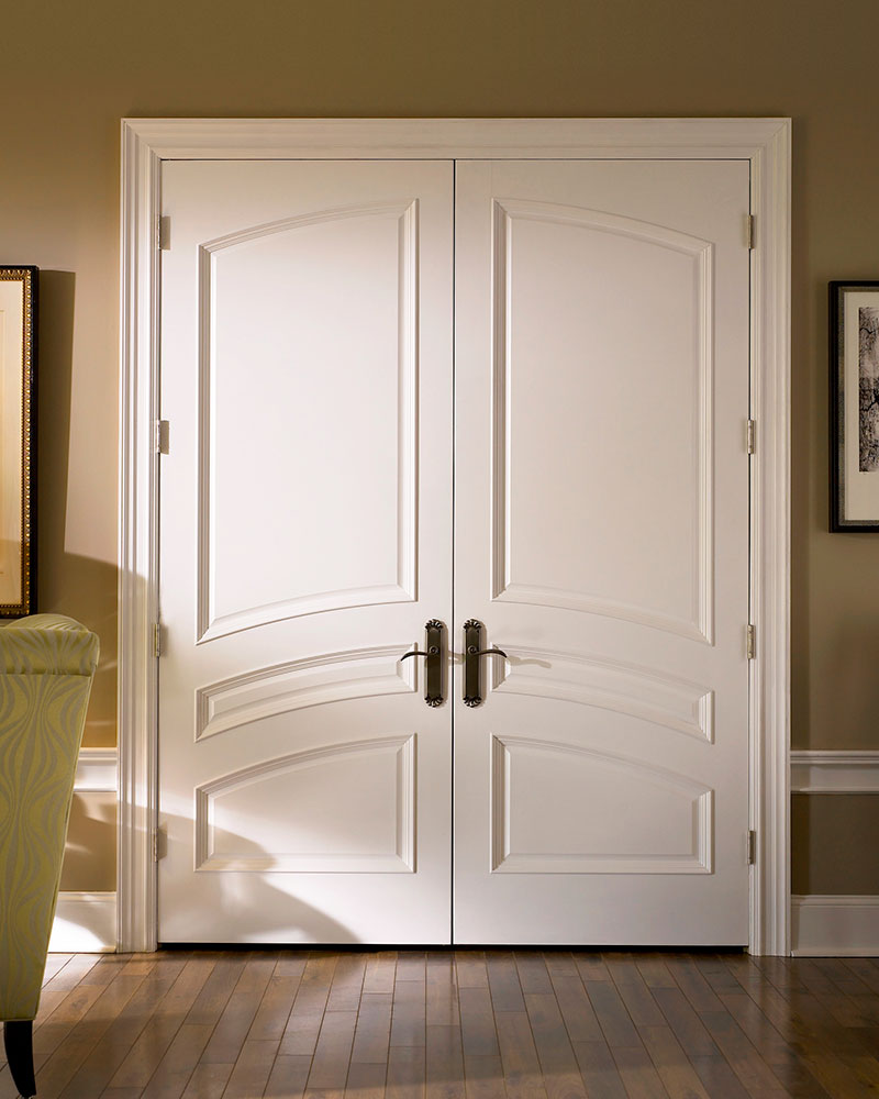 Arched Double Doors Interior: French, Panel, Curved, Raised & More