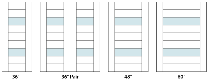 TM9120 barn door pair