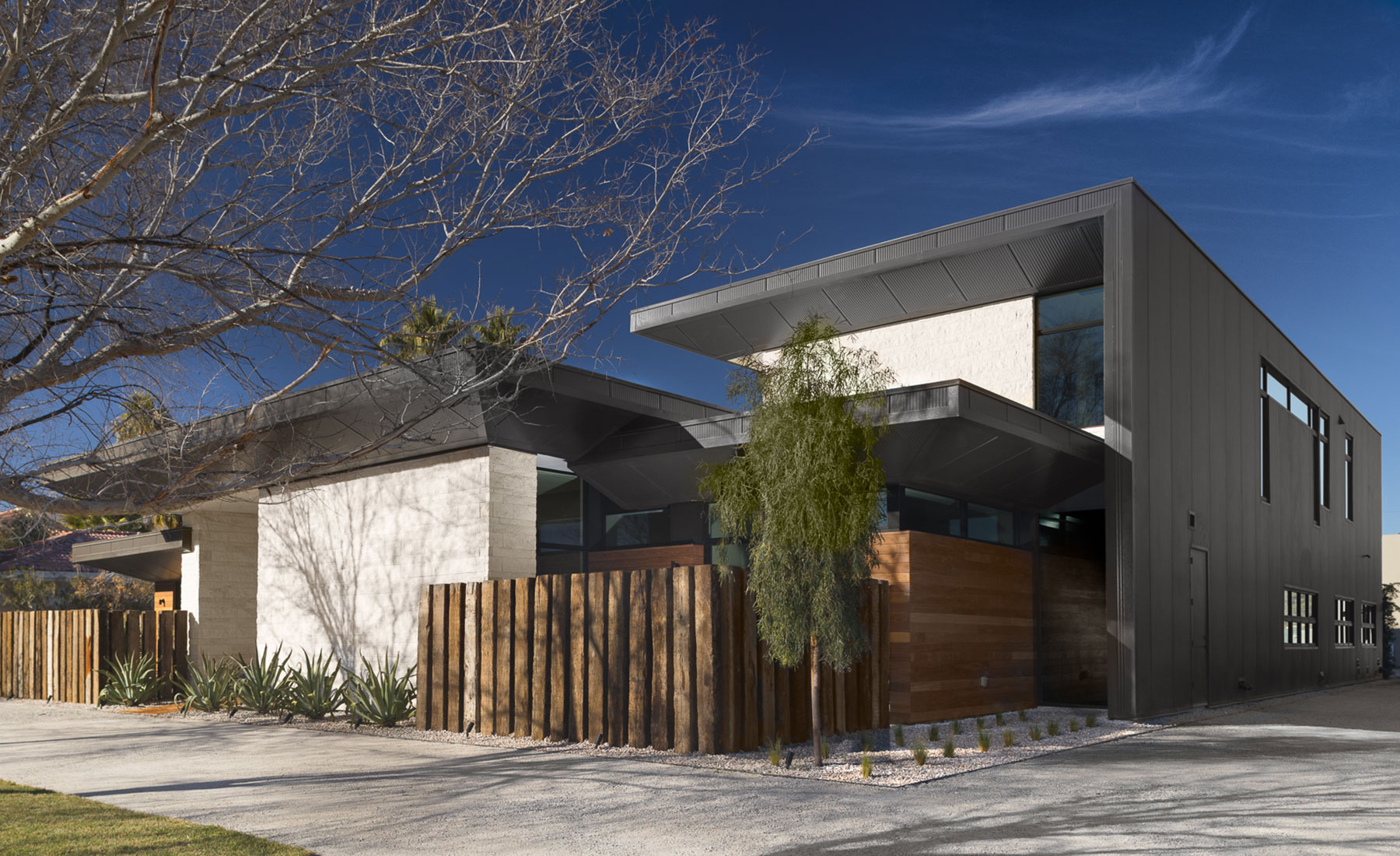 Exterior photo of the 2019 new american home
