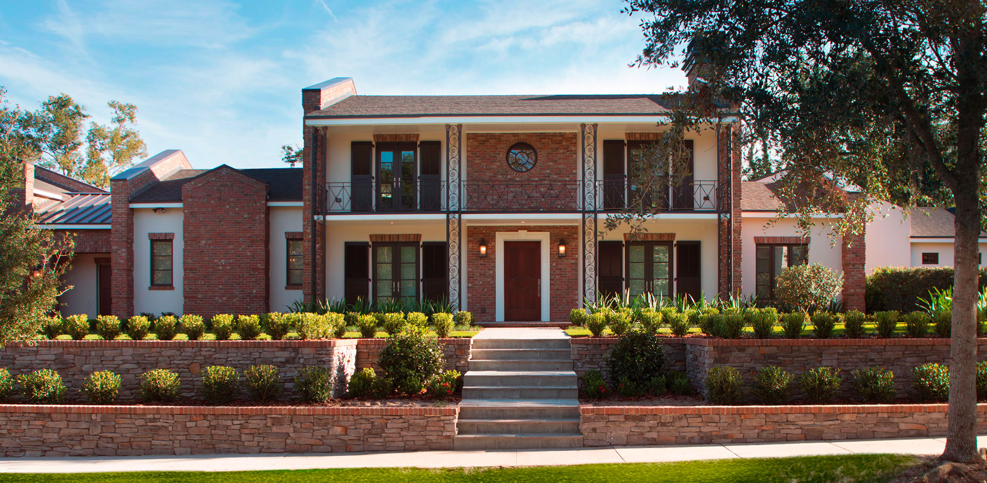 Exterior of the New Armerican Remodel Home, a 1930s traditional home by Harold Hair