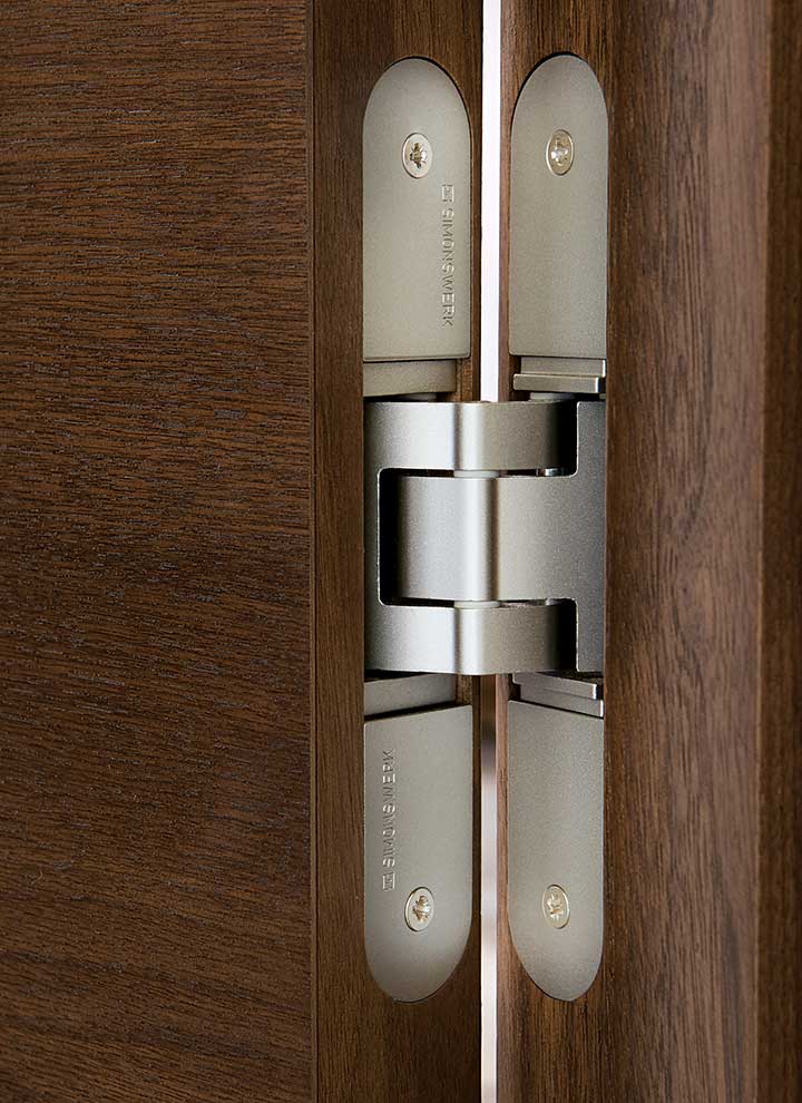 Door Hardware Finishes: Architectural-Grade Concealed Door Hinges