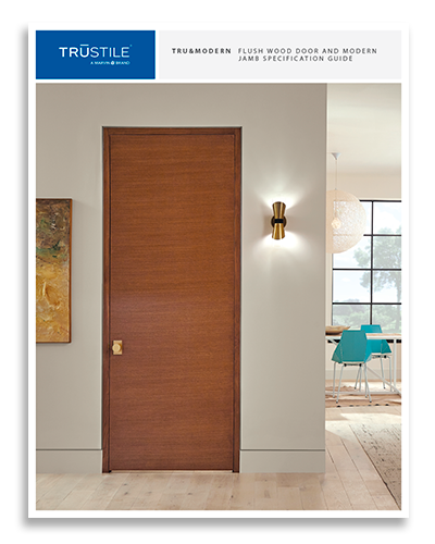 Download the Flush Wood Door and Modern Jamb Specification Guide
