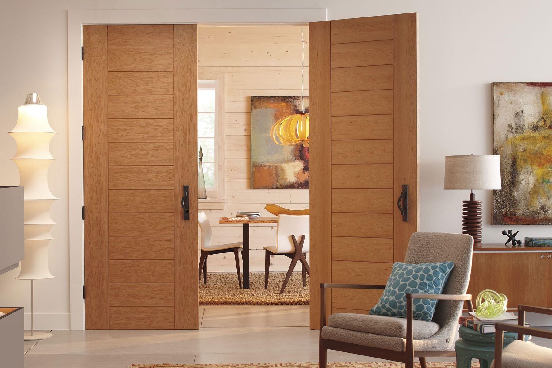 contemporary modern oak interior doors