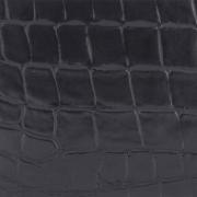 Edelman® Croc Black Leather