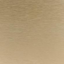 Brushed aluminum with anodized brass finish