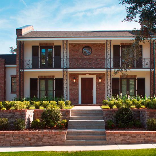 Exterior of the New Armerican Remodel Home, a 1930s traditional home by Harold Hair