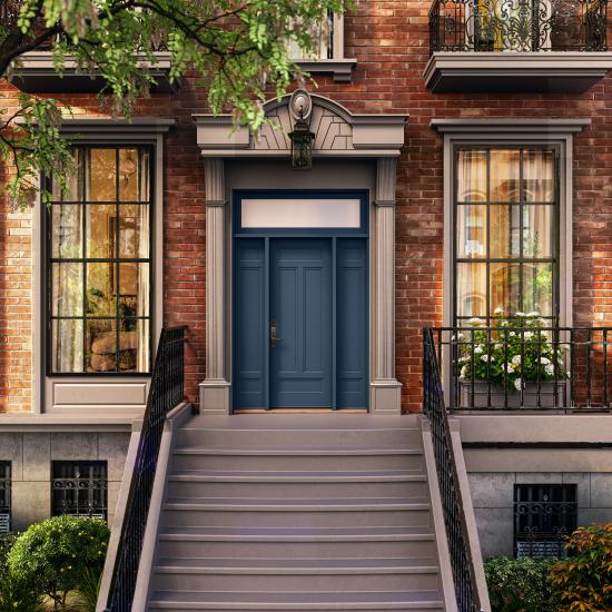 TS4290-ES108 with Cove (CV) applied moulding and Flat (C) panel