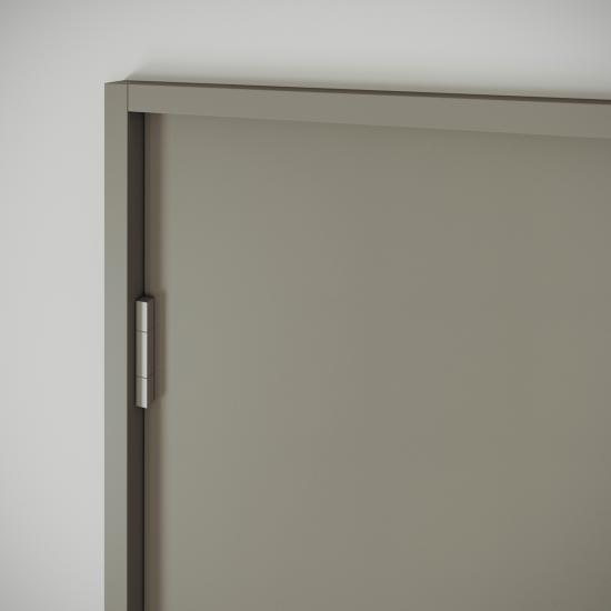 TM1010 in MDF with projected jamb with inset door