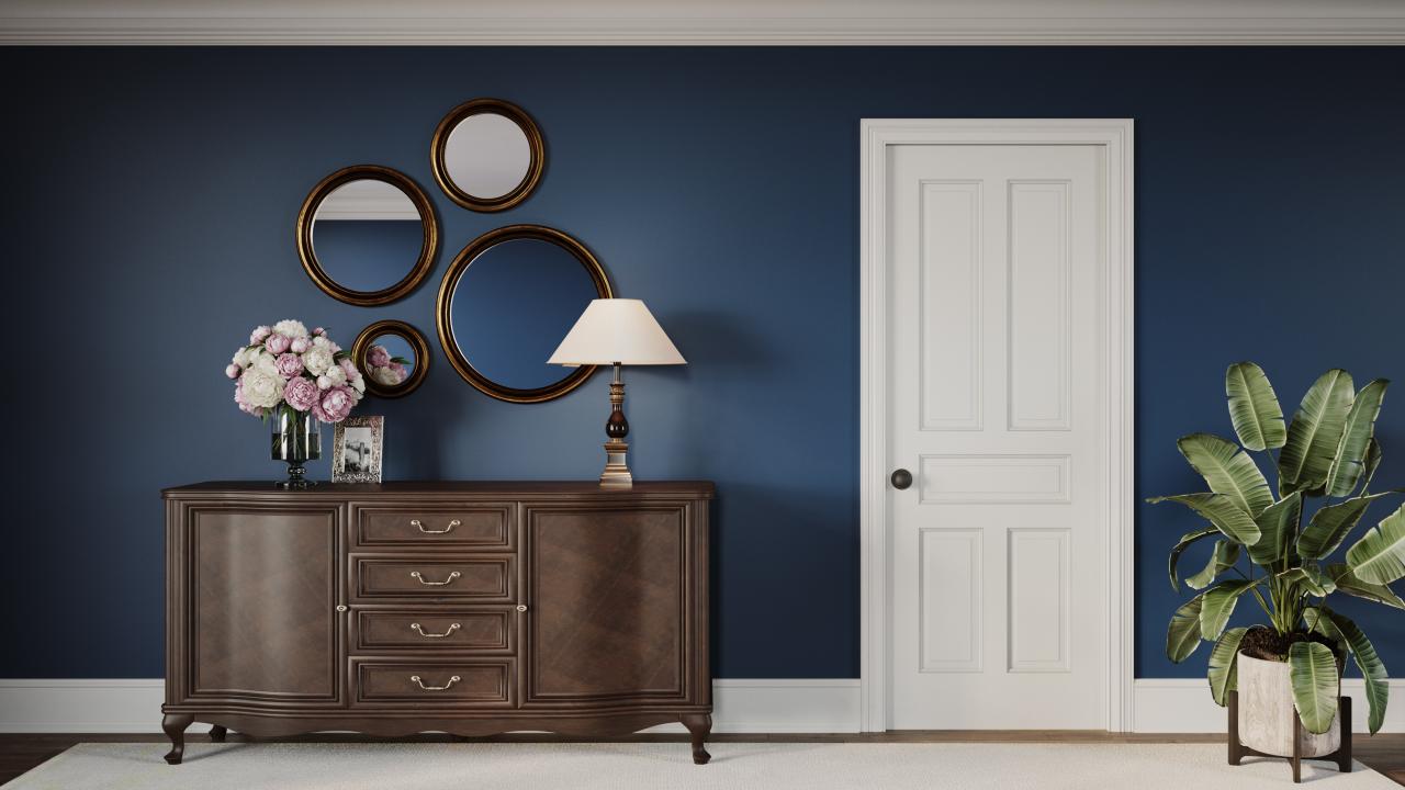TS5060 mdf traditional style door.