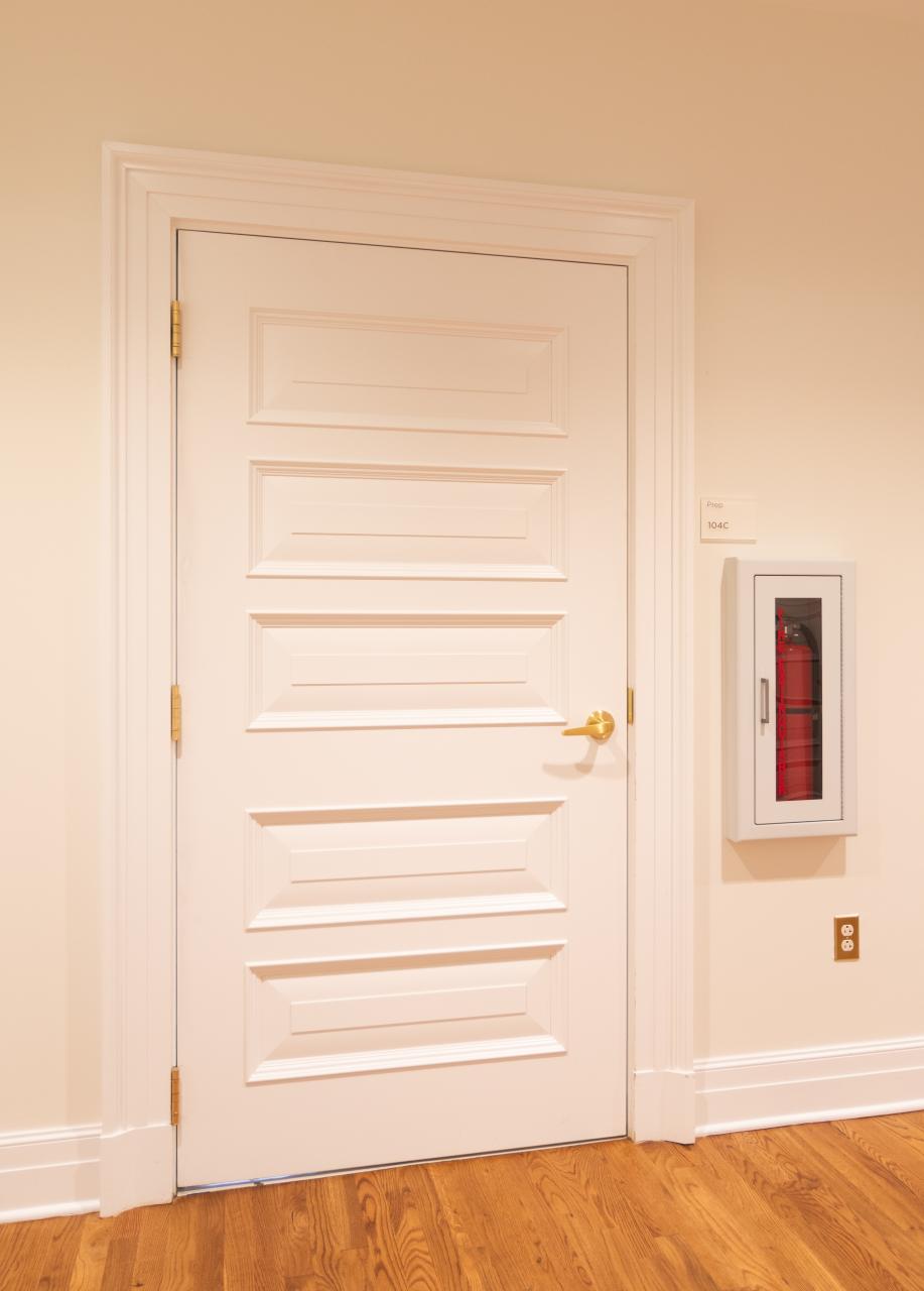 Custom 5-panel door in MDF with Bolection Moulding (BM) and Senior Raised (E) panel.