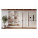 TS3300 white mdf door near a bookshelf. 