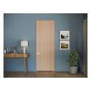 TMIR1014 in plain sawn white oak with Bleached finish and 1/4” kerf cut detail with projected jamb and door
