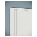 TMIR1014 in MDF and 1/4” kerf cut reveal with projected jamb and door