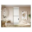 TMIR3200 in MDF with 1/2” Matte black inlay and flush-to-wall jamb with 1/2” Z-reveal trim