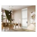 TMIR3200 in MDF with 1/2” Matte black inlay and flush-to-wall jamb with 1/2” Z-reveal trim