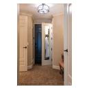 TS3100 closet door in MDF features an inset mirror, Roman Ogee (OG) sticking and Scoop (B) panel.
