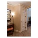 TS3100 closet door in MDF features an inset mirror, Roman Ogee (OG) sticking and Scoop (B) panel.