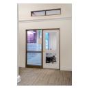 TS2020 in MDF with clear glass and one step sash.