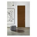 TMF1000 flush door in walnut with Nutmeg stain