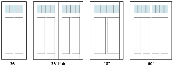 PL244 barn doors