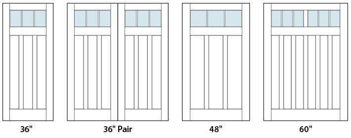 PL343 barn doors