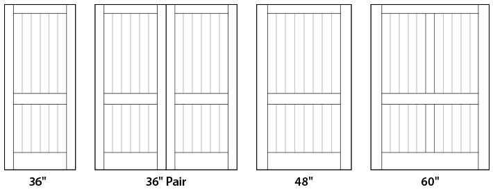 VG2030 barn doors